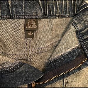 High Waist Denim Shorts, NWT